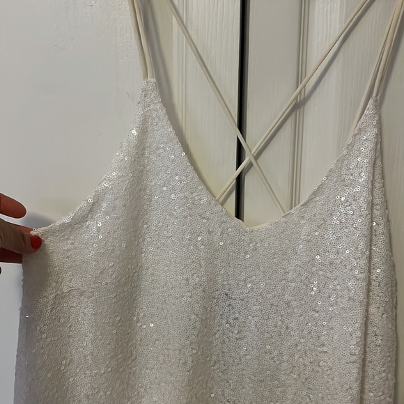 White sequin dress - Picture 2 of 5